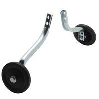 STABILISATEUR PAIRE ROUE PLASTIQUE BLANC 14 16 fIXATION 2 TROUS