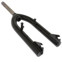 FOURCHE BMX ACIER NOIRE PIVOT FILETE 1 21 1 INTERIEUR