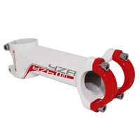 POTENCE ROUTE VTT 4ZA STRATOS ALU 6061 REVERSIBLE 31 8 BLANC LG120 CAP