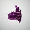 VIS TETE BOMBEE ALU 5X15 VIOLET X6