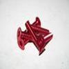 VIS TETE PLATE ALU 6X30 ROUGEX6