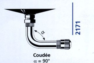 CHAMBRE A AIR 4 4 00x4 MICHELIN 4AB STANDARD COUDE 90degrés