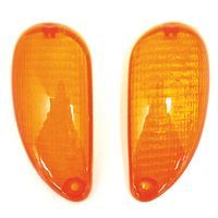 CABOCHON DE CLIGNOTANT REPLAY ORANGE POUR TYPHOON ARRIERE x2