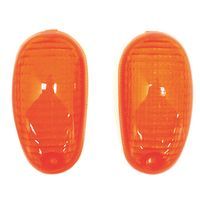 CABOCHON DE CLIGNOTANT REPLAY ORANGE POUR TYPHOON AVANT x2