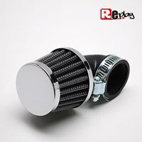 FILTRE A AIR REPLAY KN CHROME FIXATION COUDE POUR PHBG