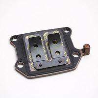 CLAPET SCOOT MALOSSI VL10 CARBONE POUR BOOSTER STUNT SUPPORT ALU