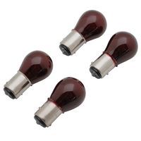 LAMPE REPLAY 12V 21 5W ROUGE BAY15DG S25 x4