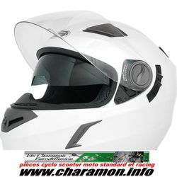 casque intégral route double écran victoria Bull version V2 couleur BL - Image 1