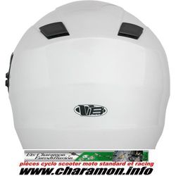 casque intégral route double écran victoria Bull version V2 couleur BL - Image 3