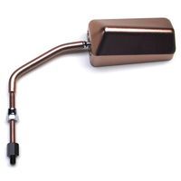 RETROVISEUR SCOOT REPLAY F1 diamètre 8 REVERSIBLE ALU TITANE x1