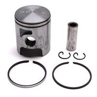 PISTON 50 A BOITE TOP PERF POUR CYLINDRE FONTE DERBI SENDA GPR GSM diamètre