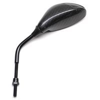 RETROVISEUR SCOOT REPLAY F3 diamètre 8 GAUCHE CARBONE x1