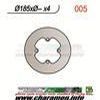 DISQUE DE FREIN FIXE AVANT GAUCHE BETA TRIAL 94 99
