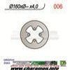 DISQUE DE FREIN FIXE ARRIERE DROIT BETA TRIAL 96 99
