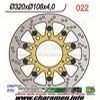 DISQUE DE FREIN FLOTTANT AVANT GAUCHE GASGAS SM 01 04