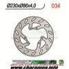 DISQUE DE FREIN FIXE AVANT GAUCHE yz 125 250 490 86 87