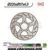 DISQUE DE FREIN FIXE ARRIERE DROIT RIEJU RS2 50 03