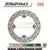 DISQUE DE FREIN FIXE AVANT DROIT TRANSALP 600 650 97 05