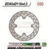 DISQUE DE FREIN FIXE AVANT GAUCHE XR600R 85 90