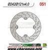 DISQUE DE FREIN FIXE AVANT GAUCHE DR600 85 89