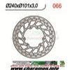 DISQUE DE FREIN FIXE AVANT GAUCHE cr 125 250 500 95 07