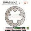 DISQUE DE FREIN FIXE AVANT GAUCHE PIAGGIO X9 500 01 03