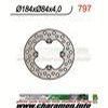 DISQUE DE FREIN ARRIERE FIXE POUR KX85 00 11