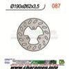DISQUE DE FREIN FIXE AVANT GAUCHE DERBI 50 PREDATOR 97 01