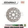 DISQUE DE FREIN FIXE ARRIERE TZR 50 93 96 EX 203 IT 48 EP 4