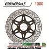 DISQUE DE FREIN FLOTTANT AVANT DROIT GAUCHE SV650N S Æ03 05