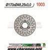 DISQUE DE FREIN FIXE SUZUKI AVANT LT Z250 LT Z400 EX 170 IT 48 EP 3