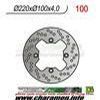 DISQUE DE FREIN FIXE ARRIERE CENTRAL ZX6R ZX9R 98 03