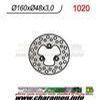 DISQUE DE FREIN FIXE AVANT LTR450 06 09