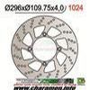 DISQUE DE FREIN FIXE AVANT GAUCHE FMX650 05 06