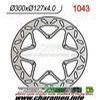 DISQUE DE FREIN FIXE AVANT GAUCHE KTM LC4 99 06