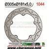 DISQUE DE FREIN AVANT BMW F800S ST 06 R850GS 98 R850R 02 07 R1100GS 9