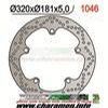DISQUE DE FREIN AVANT BMW R1100S 01 05 R1150R 01 K1200GT 02 07 R1200RT