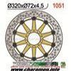 DISQUE DE FREIN FLOTTANT 999 BIPOSTO R S Æ02 06 AVANT
