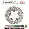 DISQUE DE FREIN FIXE 999 BIPOSTO R S Æ02 06 ARRIERE