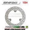 DISQUE DE FREIN FIXE ARRIERE MAJESTY 400 04 EX 267 IT 132 EP 5