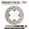 DISQUE DE FREIN FIXE ARRIERE BURGMAN 650 02 03 EX 250 IT 117 EP 5 7