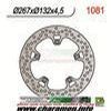 DISQUE DE FREIN FIXE AVANT X MAX 125 250 10 EX 267 IT 132 EP 4 5