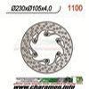 DISQUE DE FREIN FIXE MALAG AVANT CIAK 100 99 00 EX 230 IT 105 EP 4