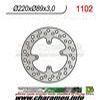 DISQUE DE FREIN AVANT FIXE CR80R 96 02 CR85R 03 04