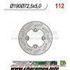 DISQUE DE FREIN FIXE AVANT GAUCHE CN250 SPAZIO 89 00