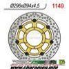 DISQUE DE FREIN FIXE ARRIERE ZR1100 ZEPHYR 97 98 ZX7R 89 95