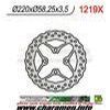 DISQUE FREIN AVW PCX 125 DISQUE WAVE diamètre 220MM