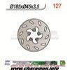 DISQUE DE FREIN FIXE ARRIERE DROIT KTM EXC50 99 00