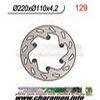 DISQUE DE FREIN FIXE ARRIERE DROIT EGS125 93 97