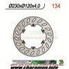 DISQUE DE FREIN FIXE AVANT GAUCHE HUSABERG 350E 91 97